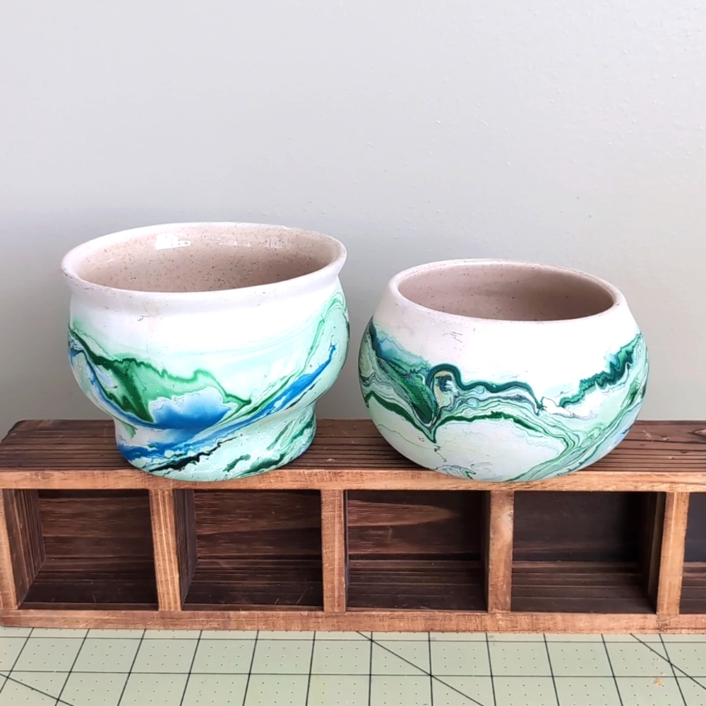 Nemadji Pottery Set of 2